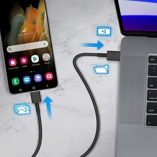 SAMSUNG  Chargeur USB-C Samsung + Câble noir 25W 