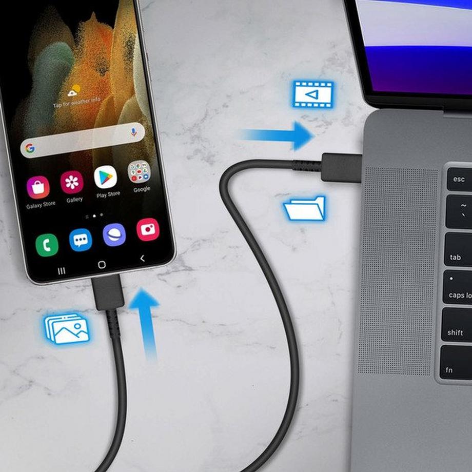 SAMSUNG  Caricabatteria USB-C Samsung 25W nero 