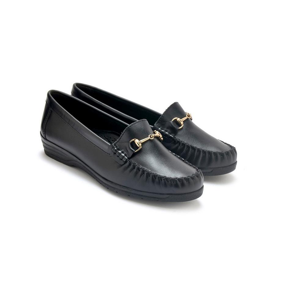 Pédiconfort Mocassins Largeur Confort avec Étrier  