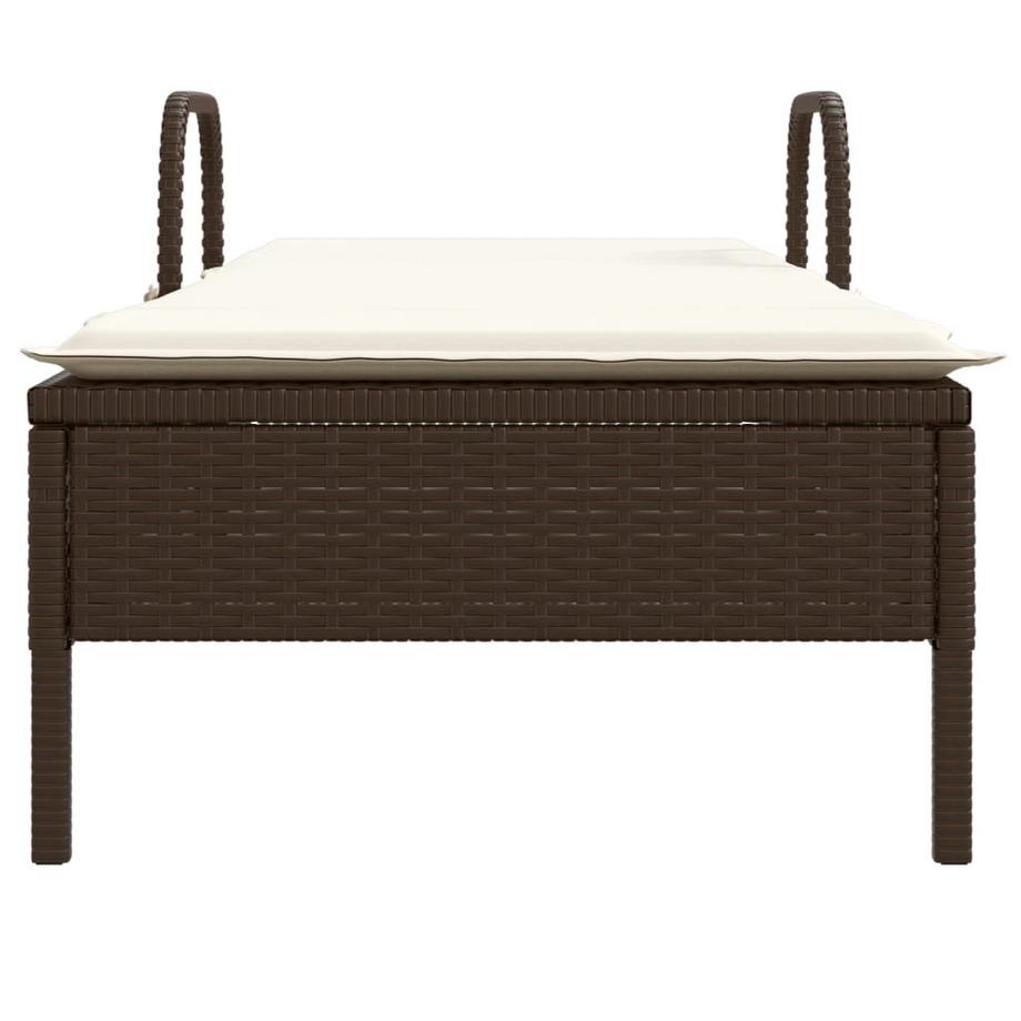 VidaXL lettino Polirattan  