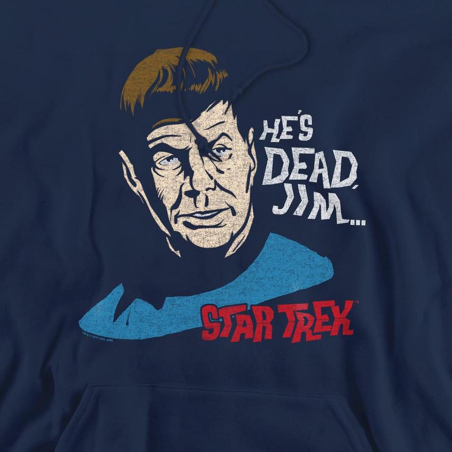 Star Trek He's Dead Jim Felpa con Cappuccio  