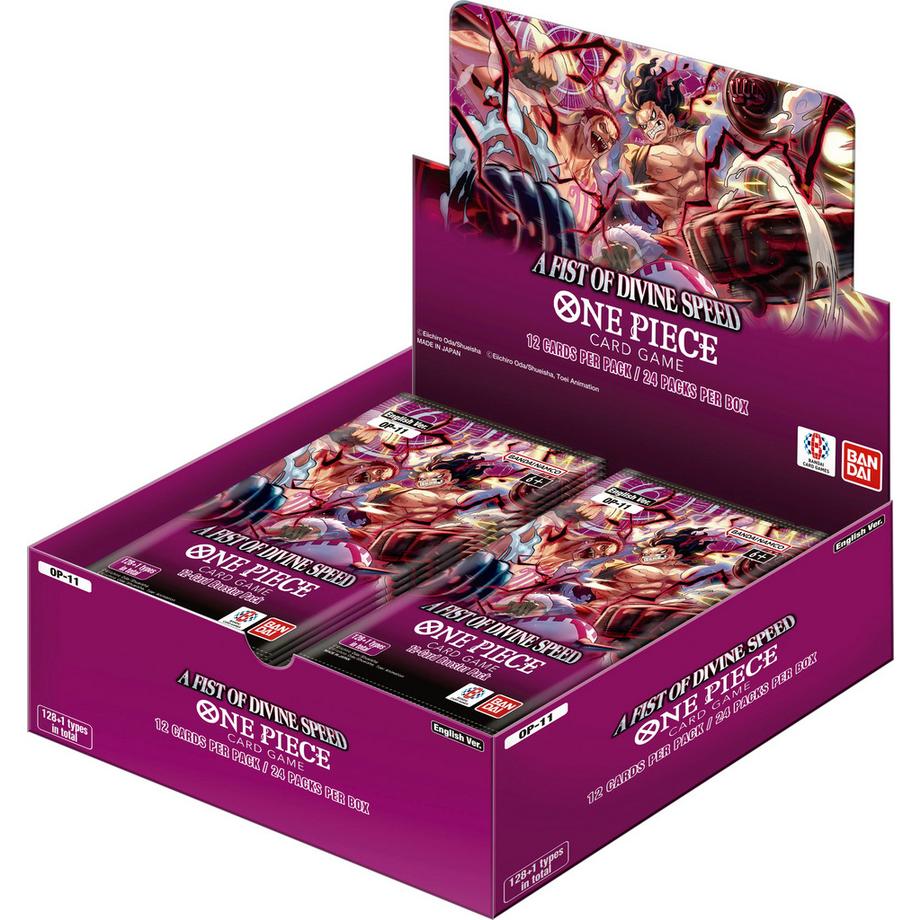 A Fist Of Divine Speed OP11 Booster Display (24) - One Piece Card Game - EN