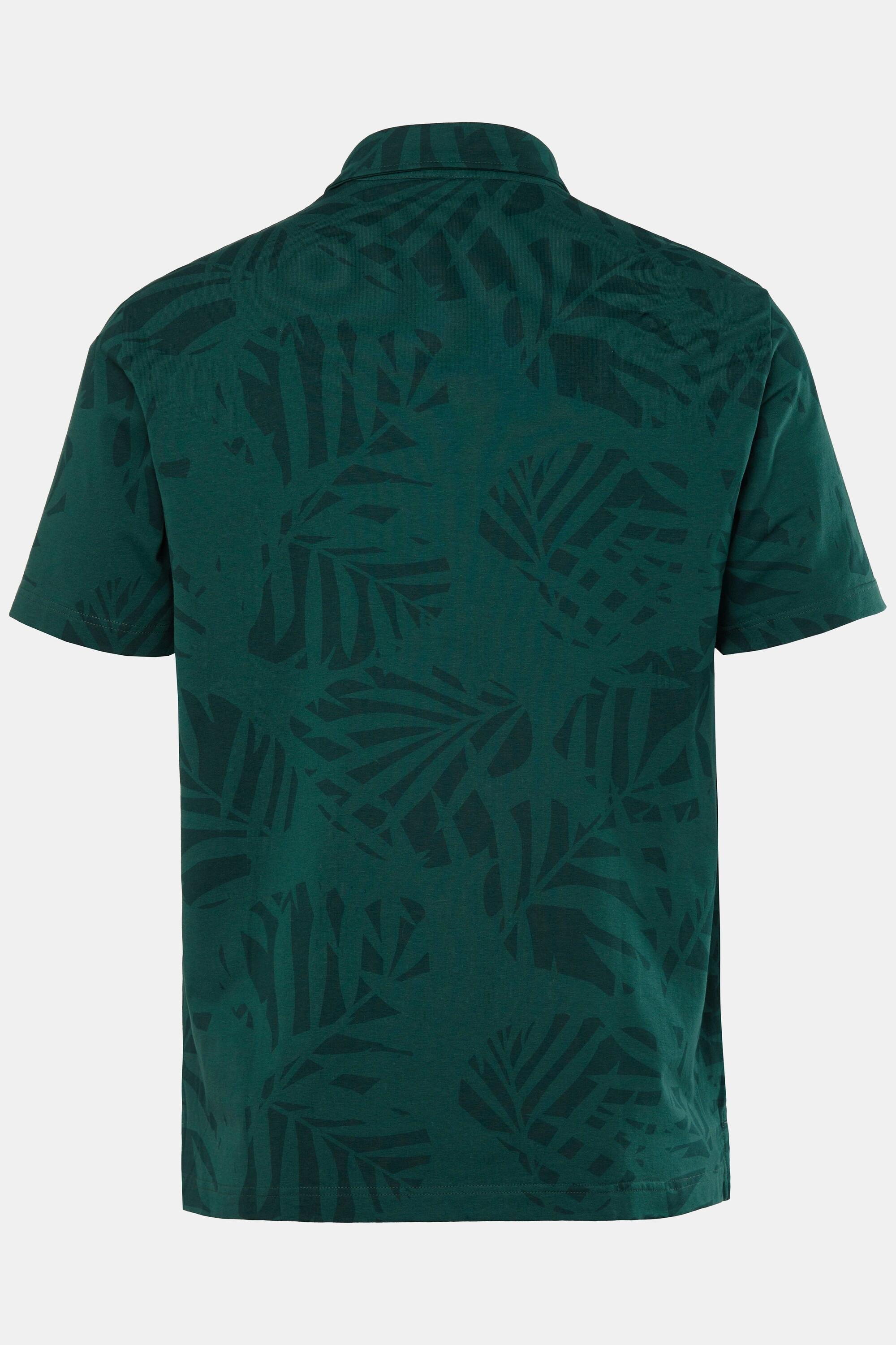 JP1880 FLEXNAMIC Halbarm Alloverprint Poloshirt  