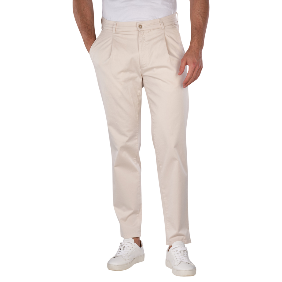 Tino Chino Tapered Fit Pleated