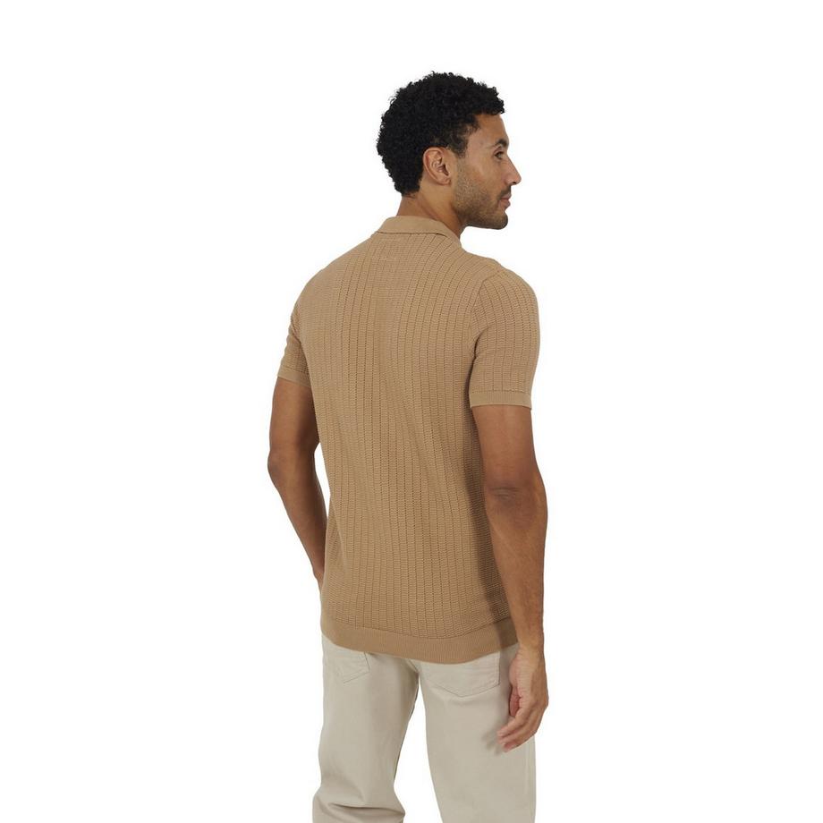 Brave Soul Maglietta Polo Maniche Corte Collo Buttondown  