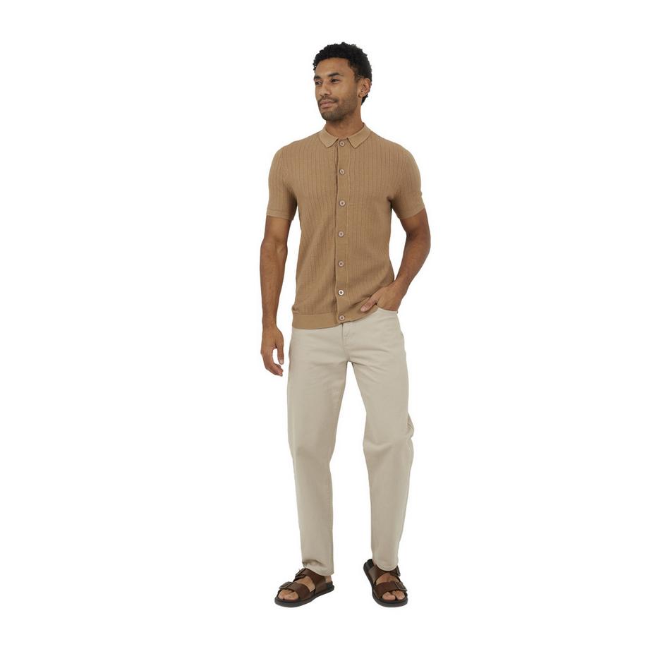 Brave Soul Maglietta Polo Maniche Corte Collo Buttondown  