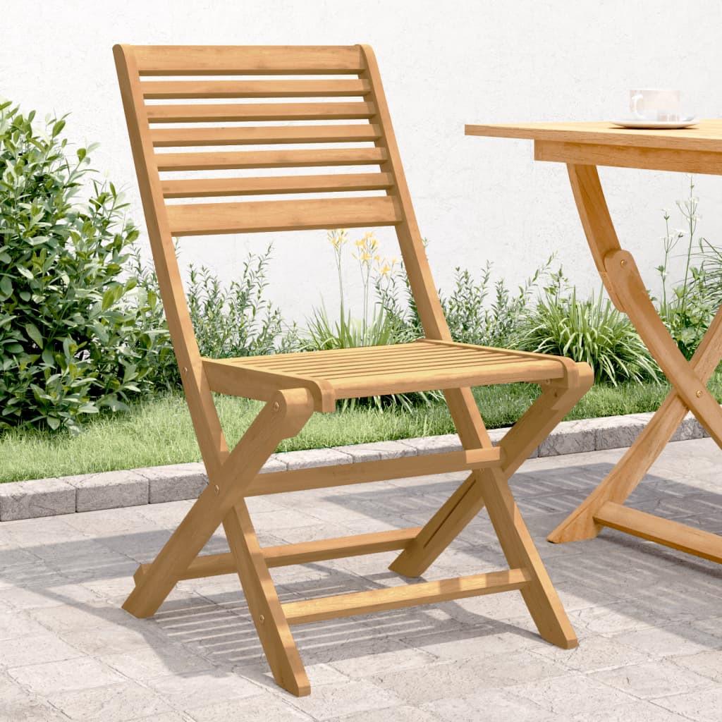 VidaXL Chaise de jardin bois d'acacia  