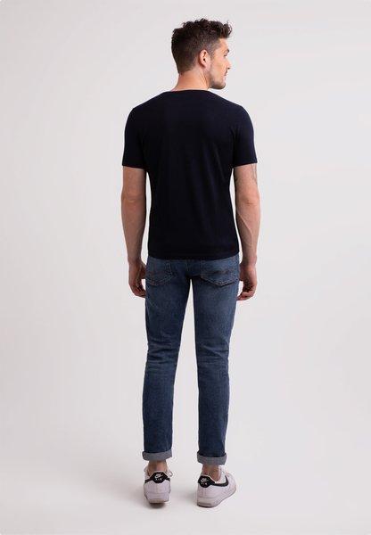 CASH-MERE.CH Kaschmir Kurzarm Regular Fit T-Shirt  