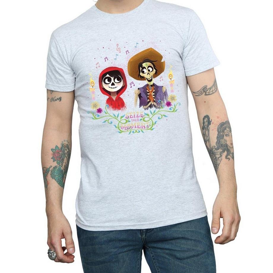 Disney Coco T-Shirt Imprimé Manches Courtes  
