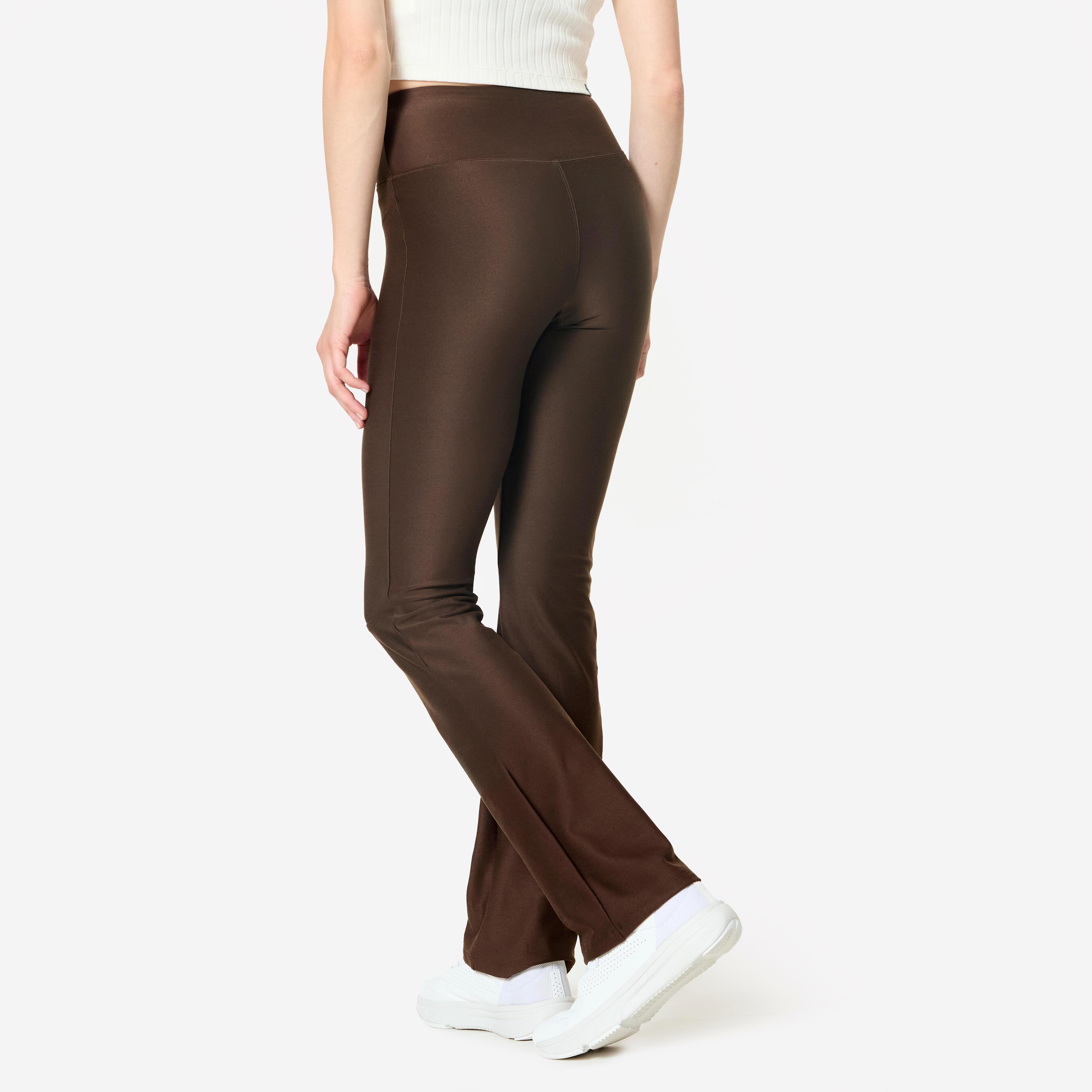 DOMYOS  Leggings donna taglio dritto poliestere 