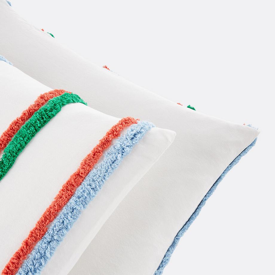 La Redoute Intérieurs Neil Taie d'oreiller en coton tufté  