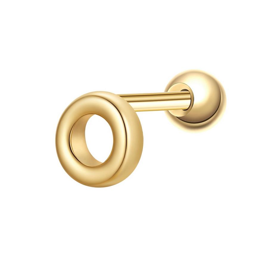 Piercing Buchstabe O
