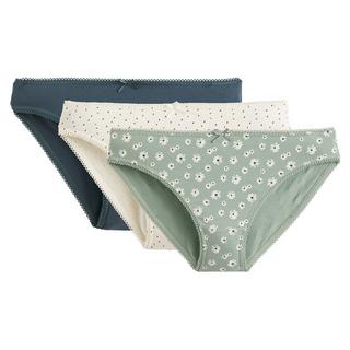 La Redoute Collections  Lot de 3 slips en coton extensible 