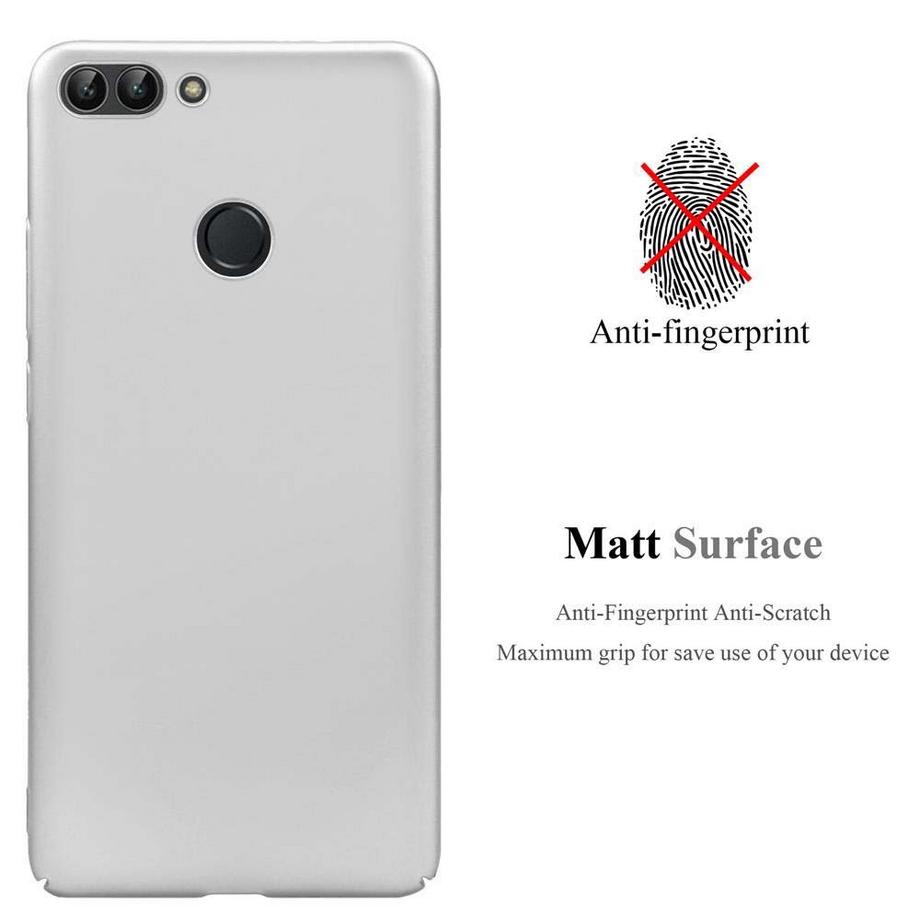 Cadorabo  Hülle für Huawei P SMART 2018  Enjoy 7S Hard Case in Metall Optik 