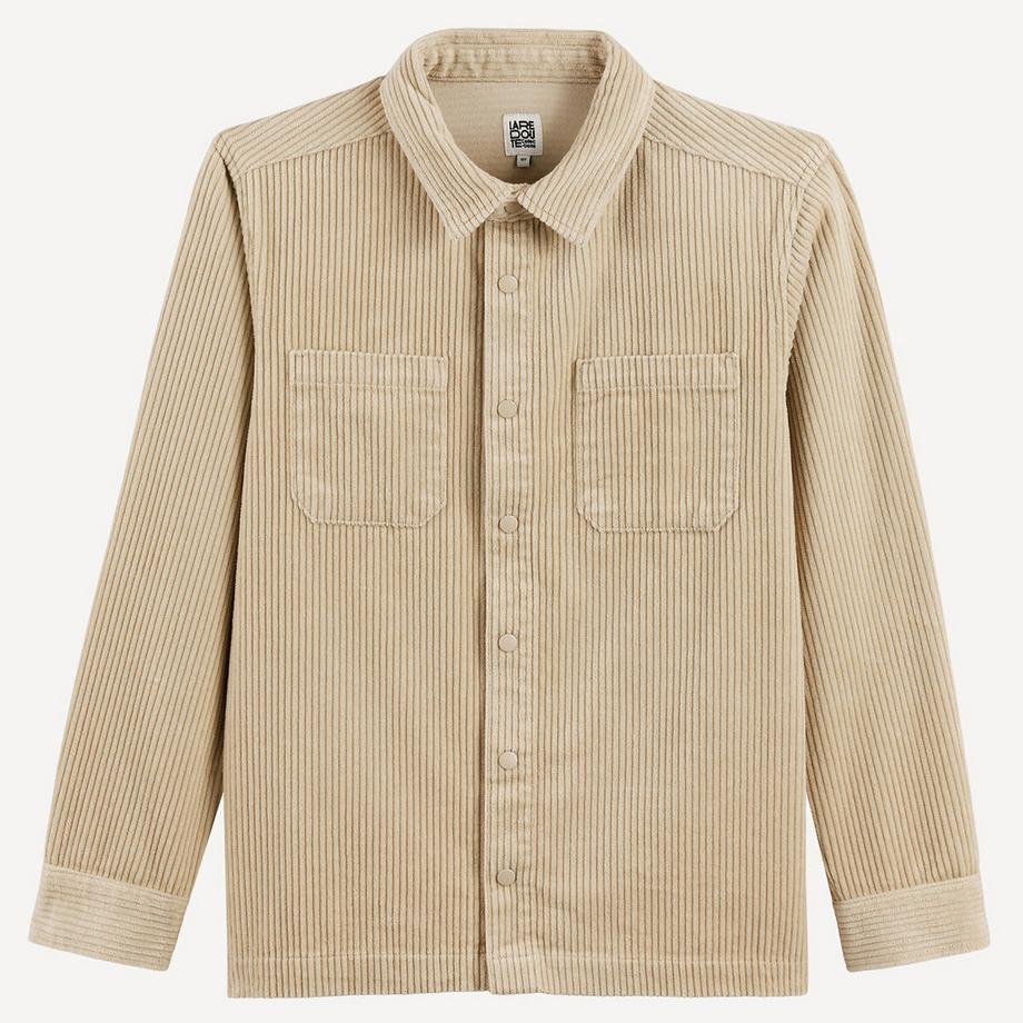 La Redoute Collections  Langärmeliges Überhemd aus Samt 