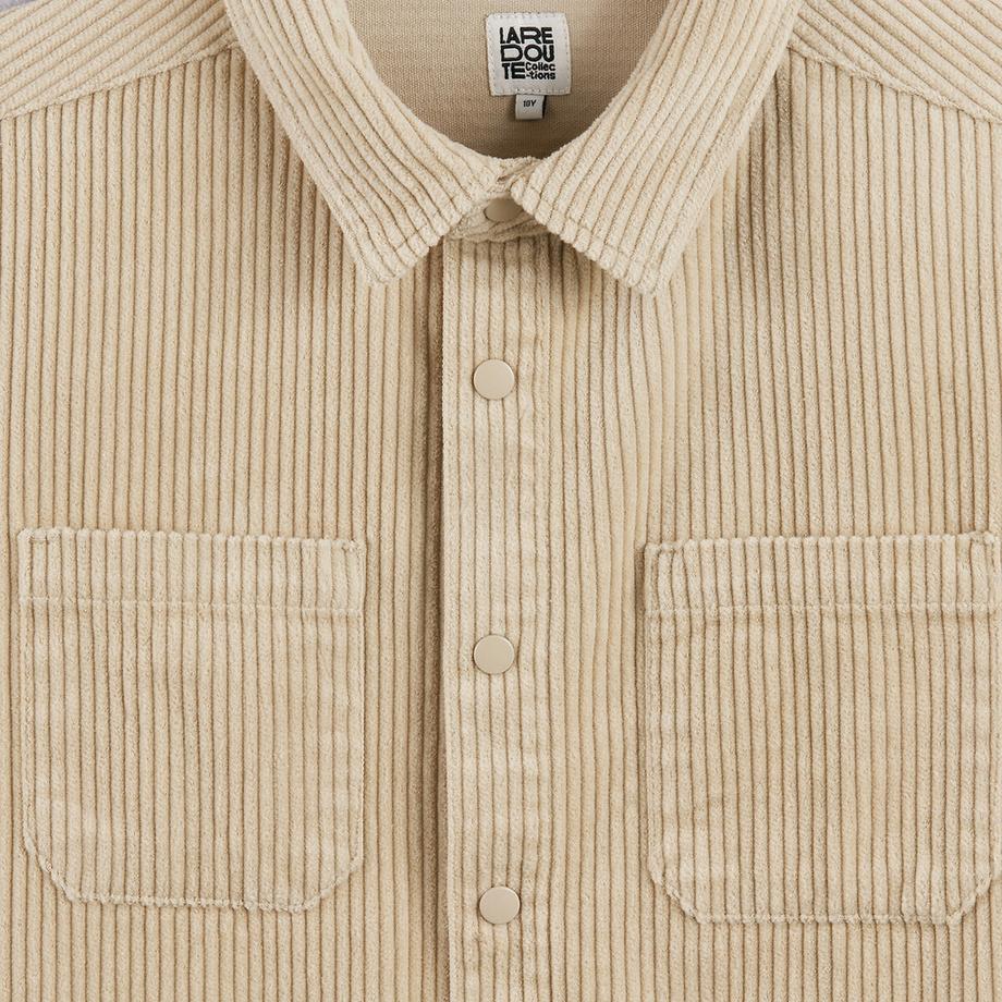 La Redoute Collections  Langärmeliges Überhemd aus Samt 