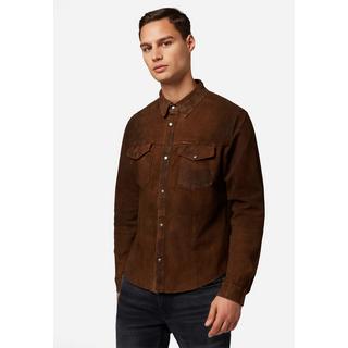 RICANO  Chemise en cuir pour homme - Chemise réversible 