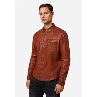 RICANO  Chemise en cuir pour homme - Chemise réversible 