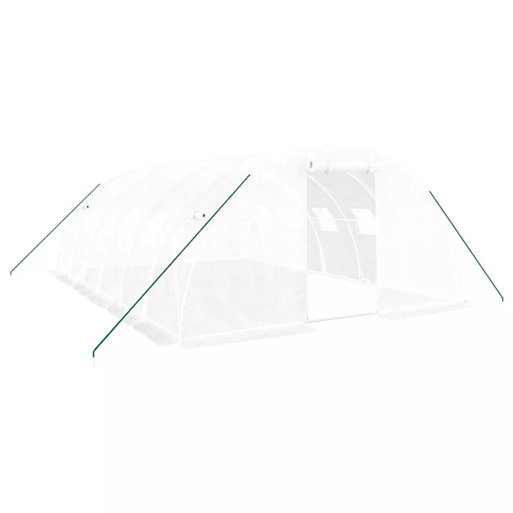 VidaXL - serra Polietilene, One Size, Blanco