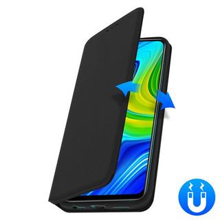 Avizar  Custodia Flip Xiaomi Redmi Note 9 nero 