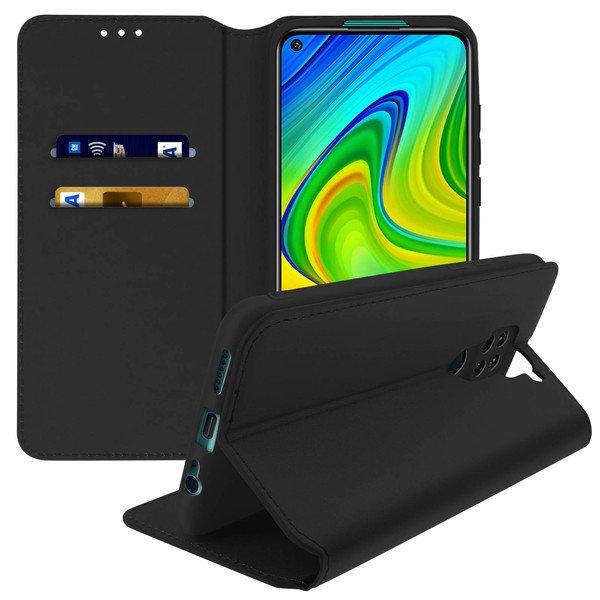 Avizar  Étui Xiaomi Redmi Note 9 Folio Noir 