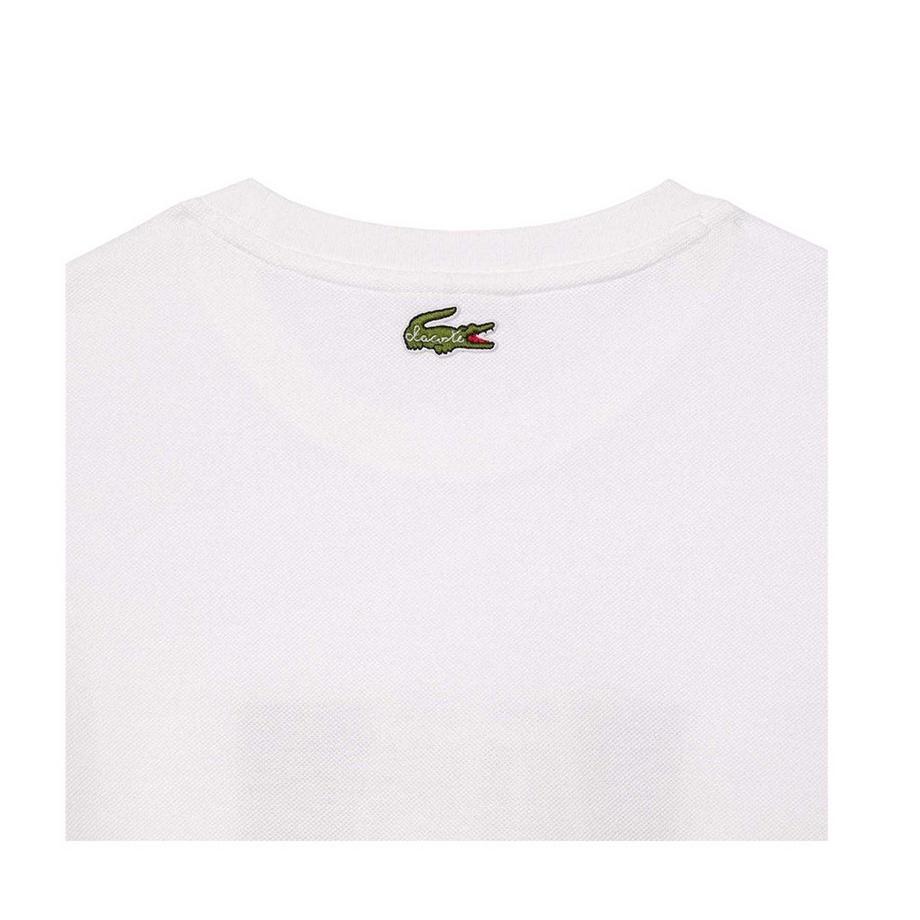 LACOSTE T-Shirt Piqué à Imprimé Graphique  