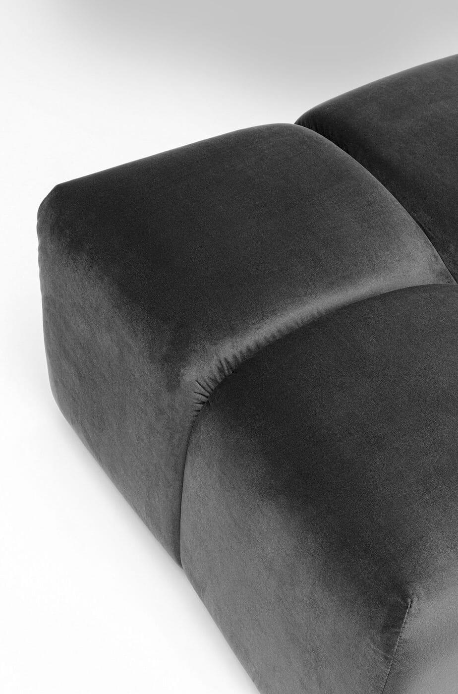 KARE Design Sgabello Belami Velvet grigio  