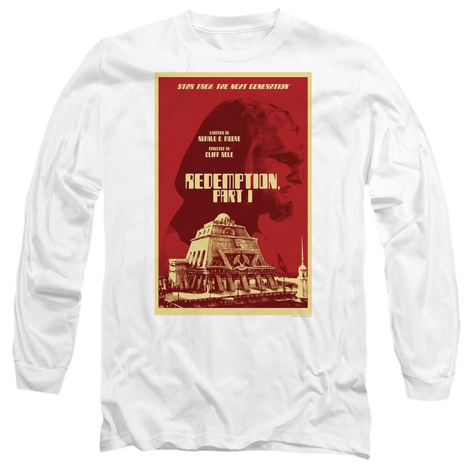 Star Trek Star Trek The Next Generation Saison 4 Épisode 26 Redemption Part I T-Shirt Manches Longues  