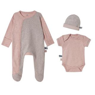 OrganicEra  Neugeborene Jungen Mädchen Kleidung Set aus bio Baumwolle,  3-teiliges Set 
