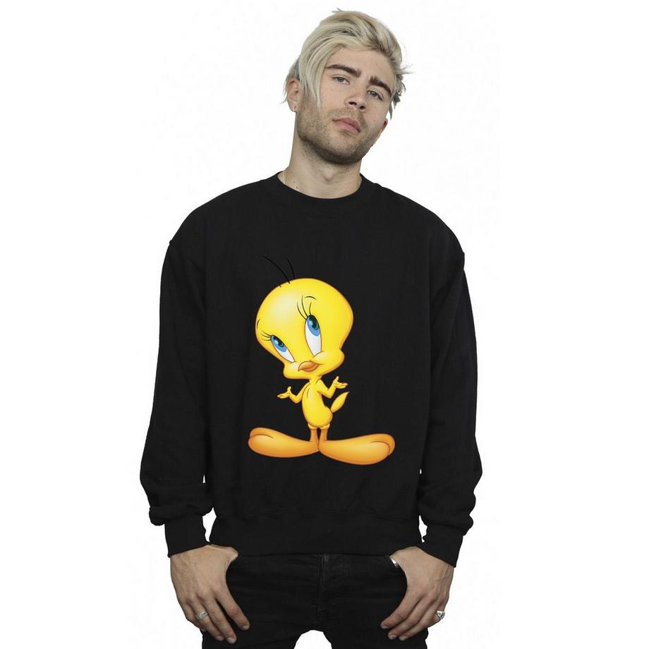 LOONEY TUNES Tweety Bird Grafik Print Sweatshirt  