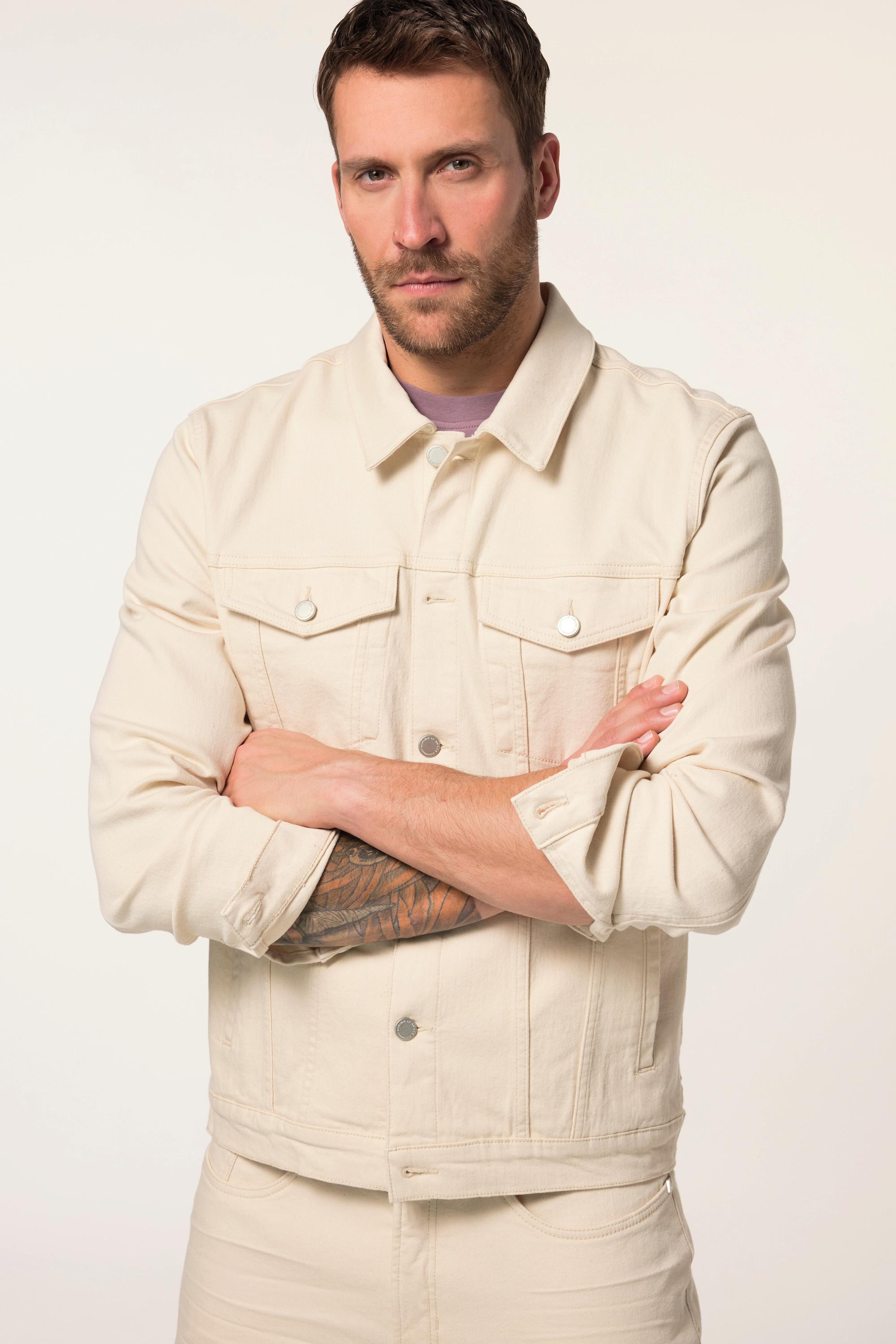 JP1880 Trucker Jeansjacke GOTS Zertifizierte Biobaumwolle  