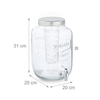 Northix Distributore di bevande con inserto  