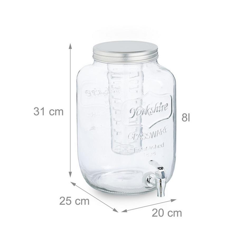 Northix Getränkespender mit Einsatz  