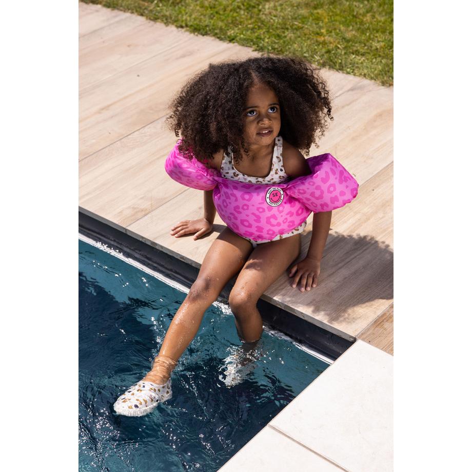 Swim Essentials  Wasserschuhe          offwhite kahki leopard    21 