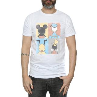 Disney Four Backs T-Shirt Stampata  