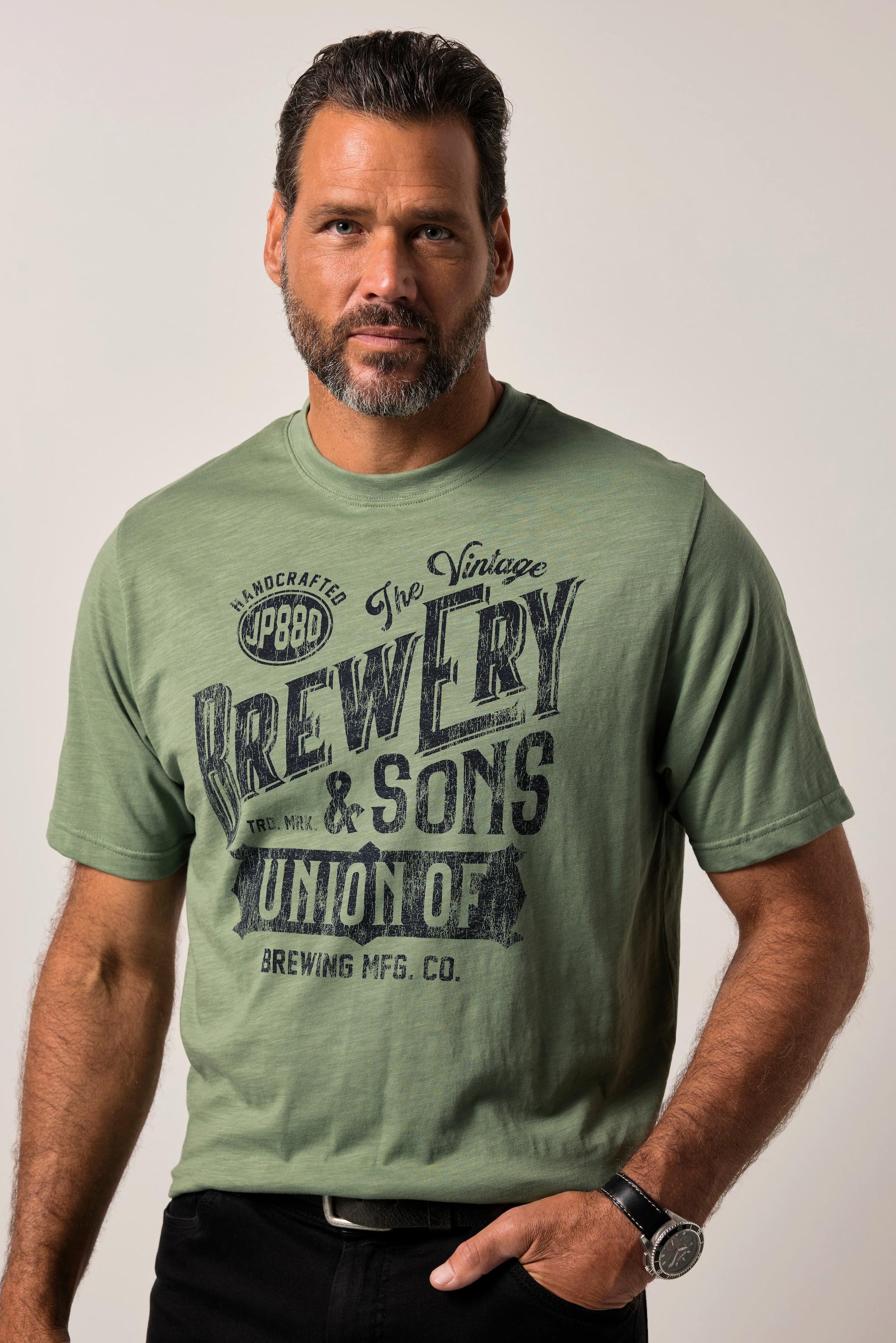 JP1880 T-shirt manches courtes imprimé poitrine  