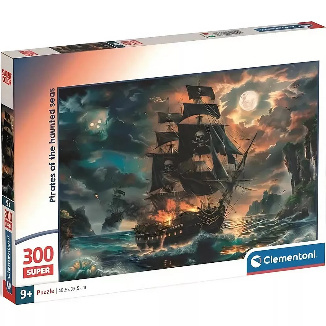 Clementoni Supercolor 21738 puzzle Jigsaw puzzle 300 pc(s) Ships
