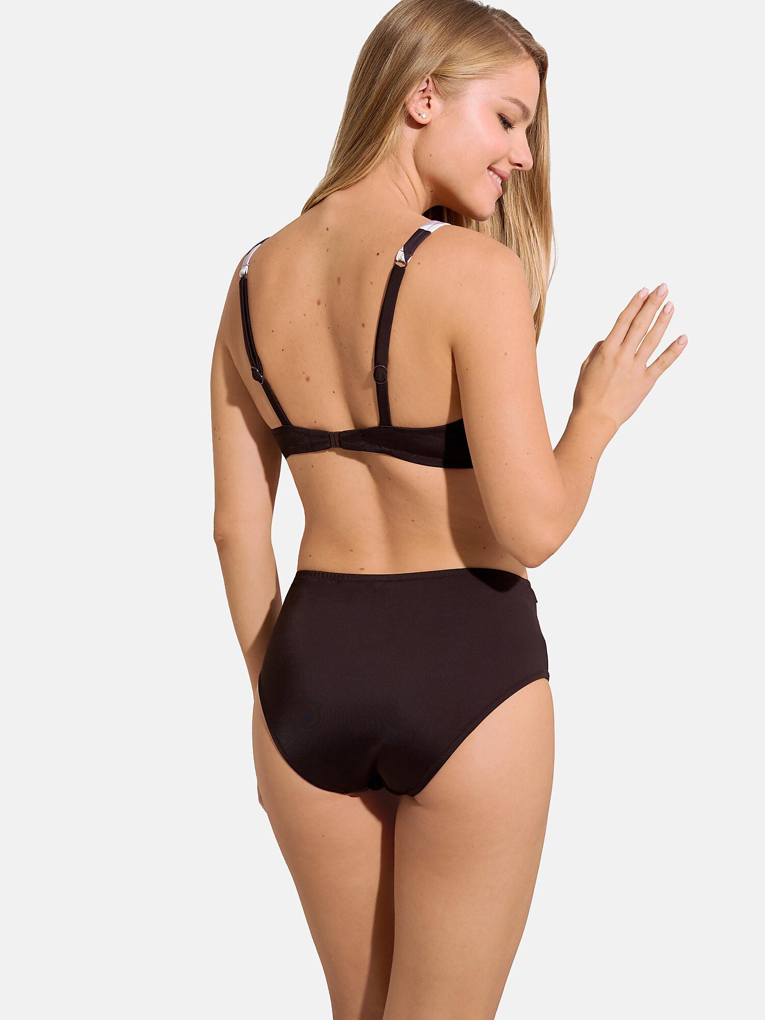 Lisca  Slip per costume da bagno a vita alta Toulouse 