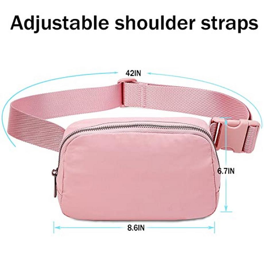 Only-bags.store Stylische Bauchtasche Breiter Gurt  