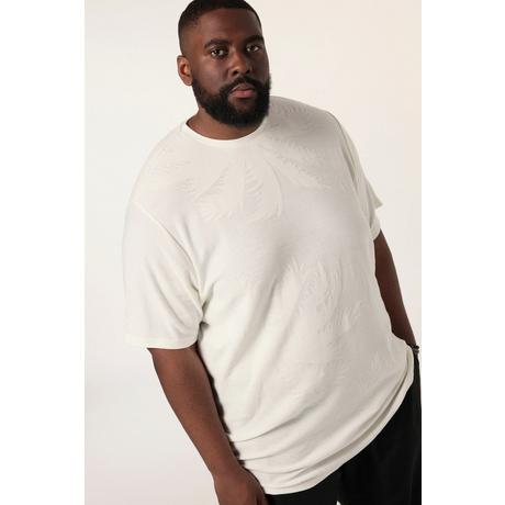 Sthuge FLEXLASTIC Halbarm Oversized Jacquard Jersey T-Shirt  