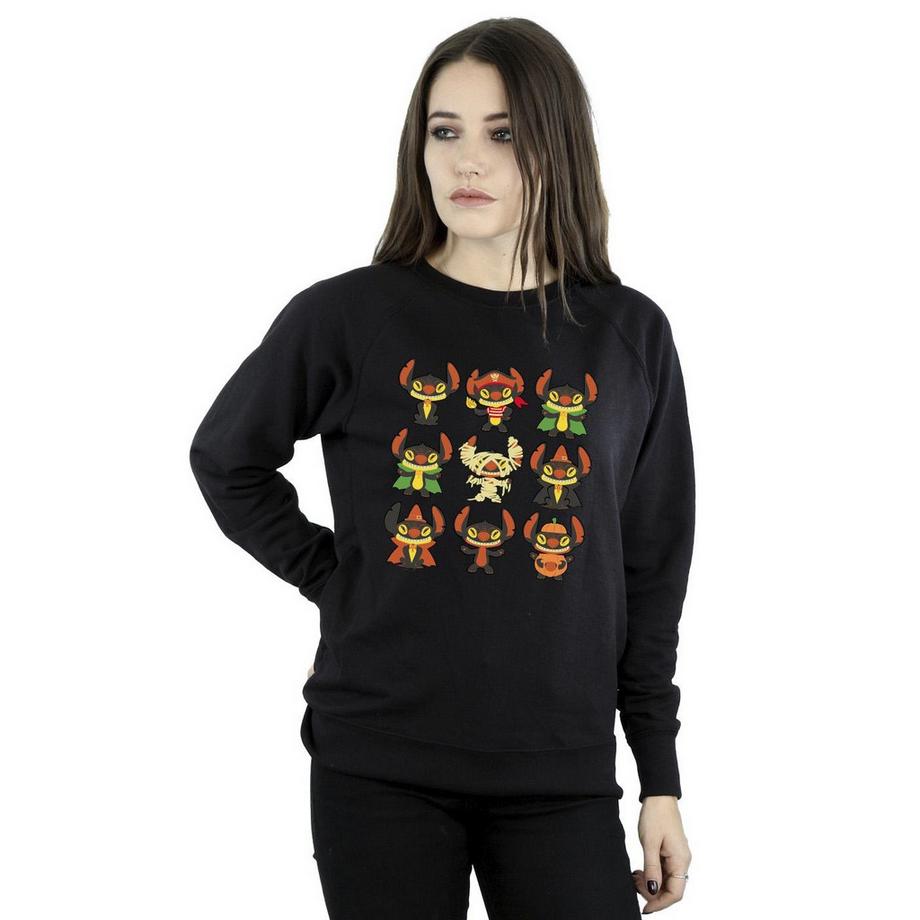 Disney Stitch Halloween Caractère Imprimé Sweatshirt  