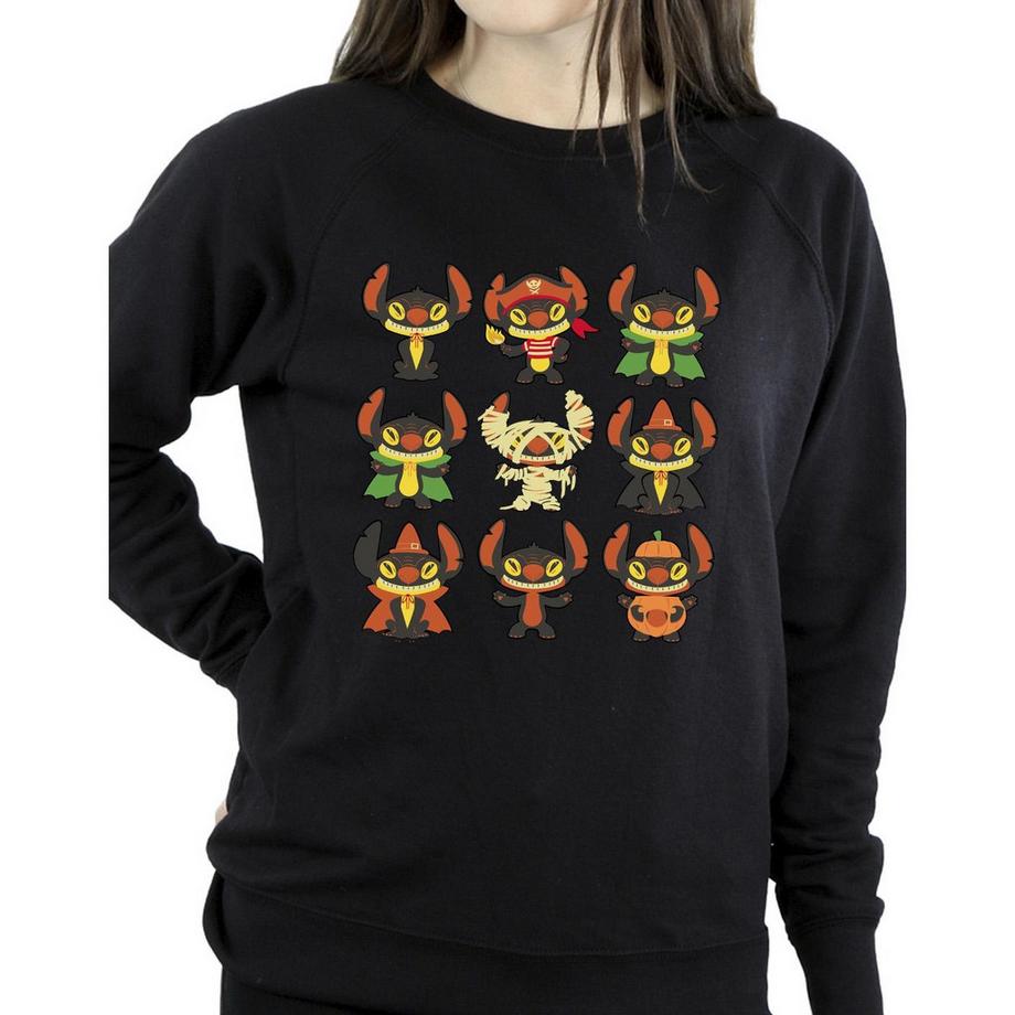 Disney Stitch Halloween Caractère Imprimé Sweatshirt  