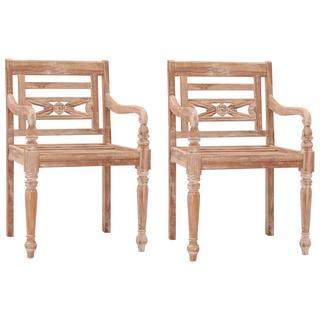 VidaXL sedia Teak riciclato  