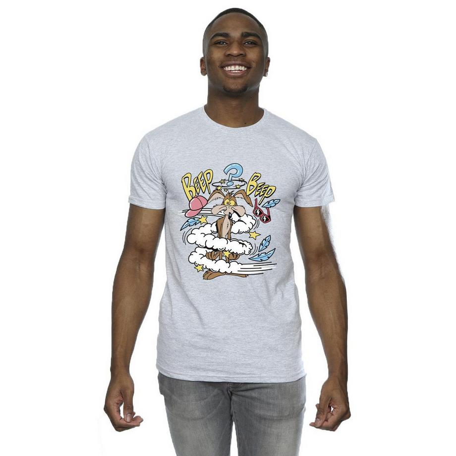 LOONEY TUNES Wile E Coyote T-Shirt Stampata  