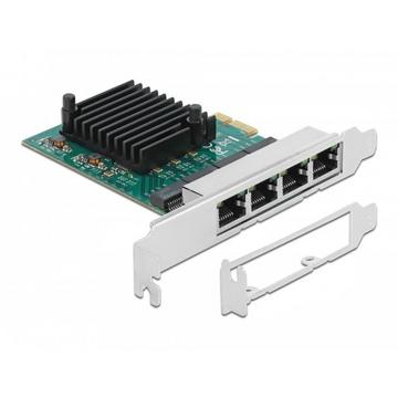 Scheda PCI Express x1 per 4 x Gigabit LAN