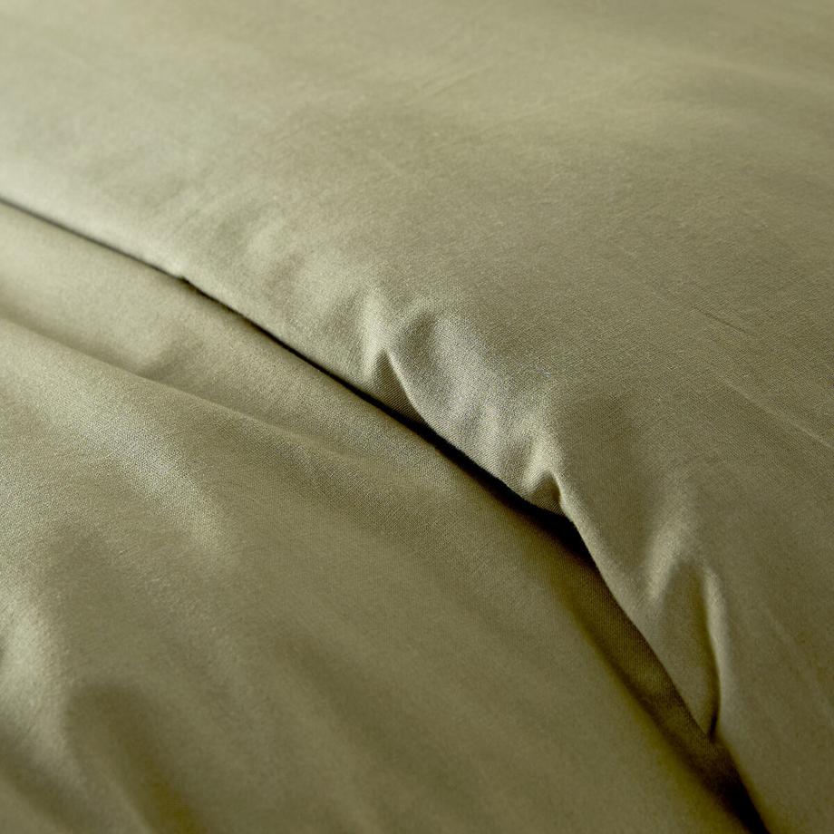 La Redoute Intérieurs Scenario Housse de couette unie en coton lavé  