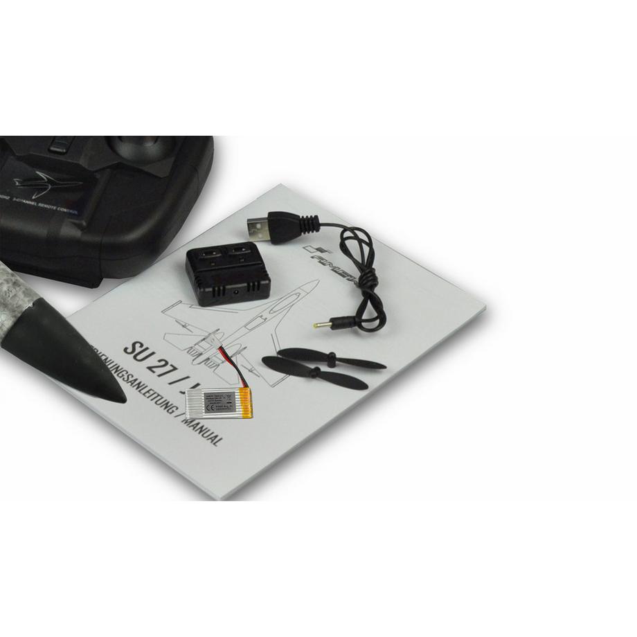 Amewi  J-11 Elektromotor Jetmodell RTF inkl. Gyro 