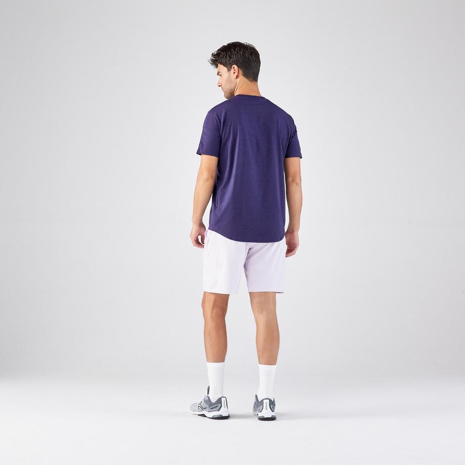 KUIKMA  T-shirt tennis uomo maniche corte cotone 