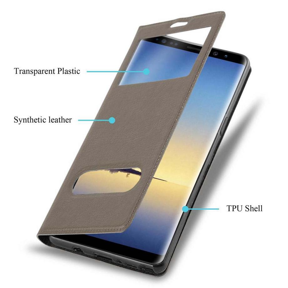 Cadorabo  Custodia per Samsung Galaxy NOTE 8 cover 