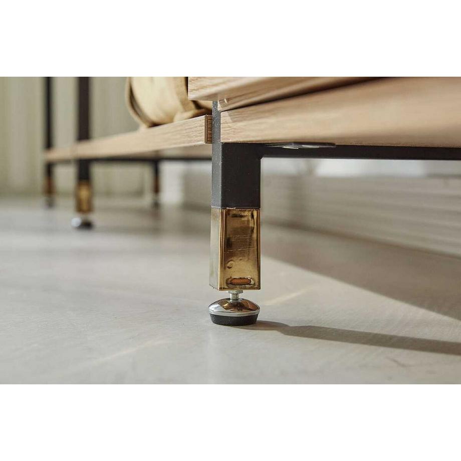 mutoni Étagère Voluto nature avec 6 étagères 85x210  